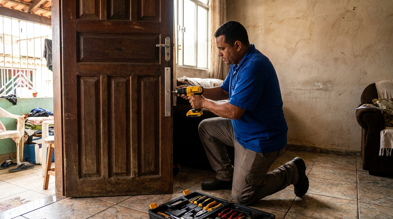 Instalação de Fechadura Residencial em Recife‑PE